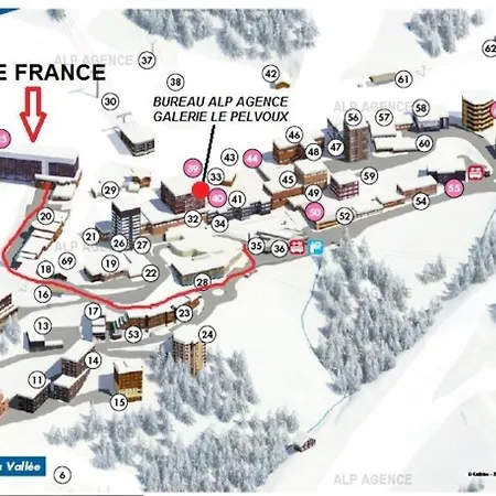 Le France - 3 Personnes - Le France- 844fr - Plagne Centre Mae-5084