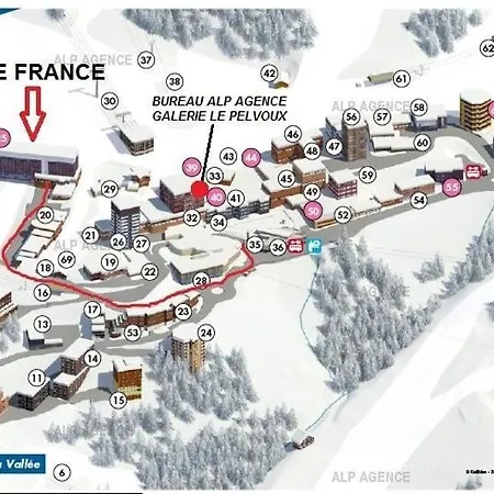 Apartment Le France - 4 Personnes - Le France- 844fr - Plagne Centre Mae-5084 *